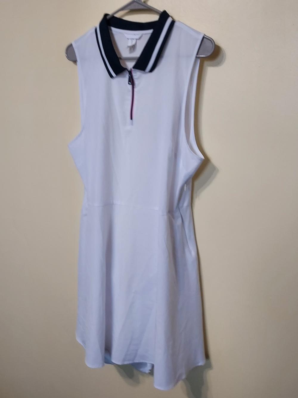 Skechers White Sleeveless Go Walk Sport Court Dress XL Polo Tennis Golf Spring